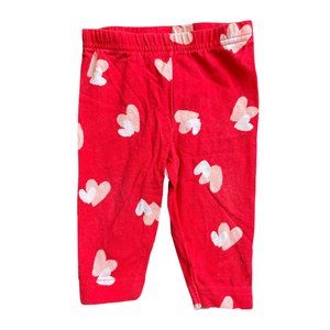Carter's Heart Pants - 3 Months